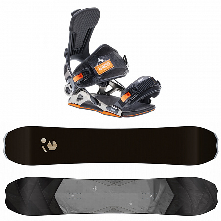 Комплит сноуборд AURORA + крепления MOUNTAIN MULTIENTRY FT Комплит сноуборд AURORA + крепления MOUNTAIN MULTIENTRY FT